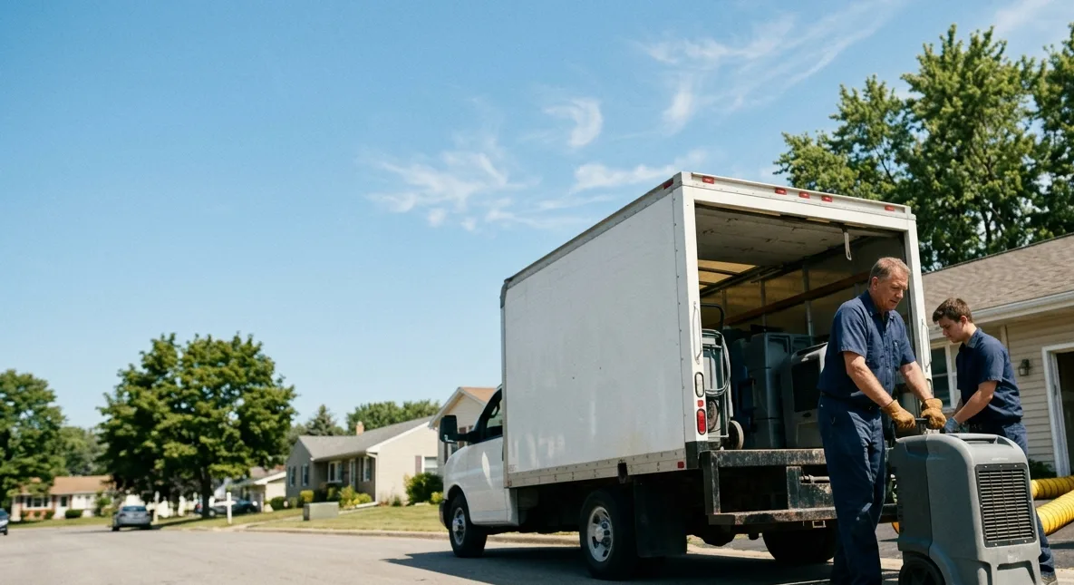 Water Damage Cleanup in Oxford, IA near me